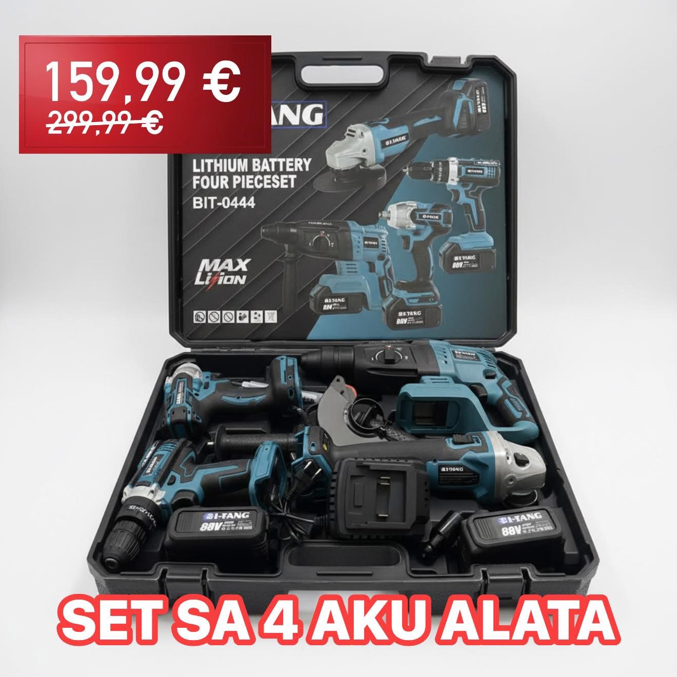 BITANG AKU SET ALATA – 4 KOMADA