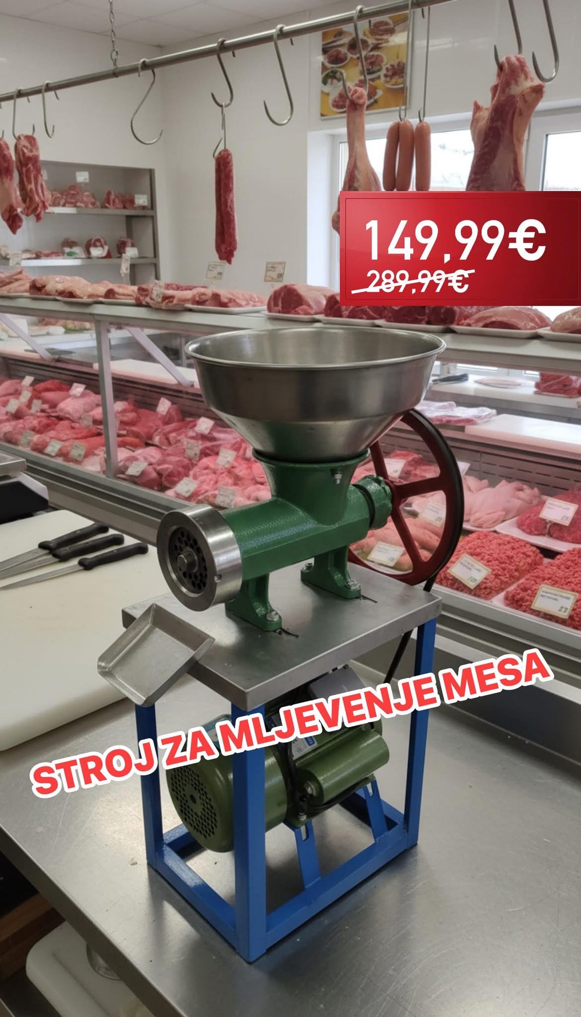 Stroj za mljevenje mesa 2200W